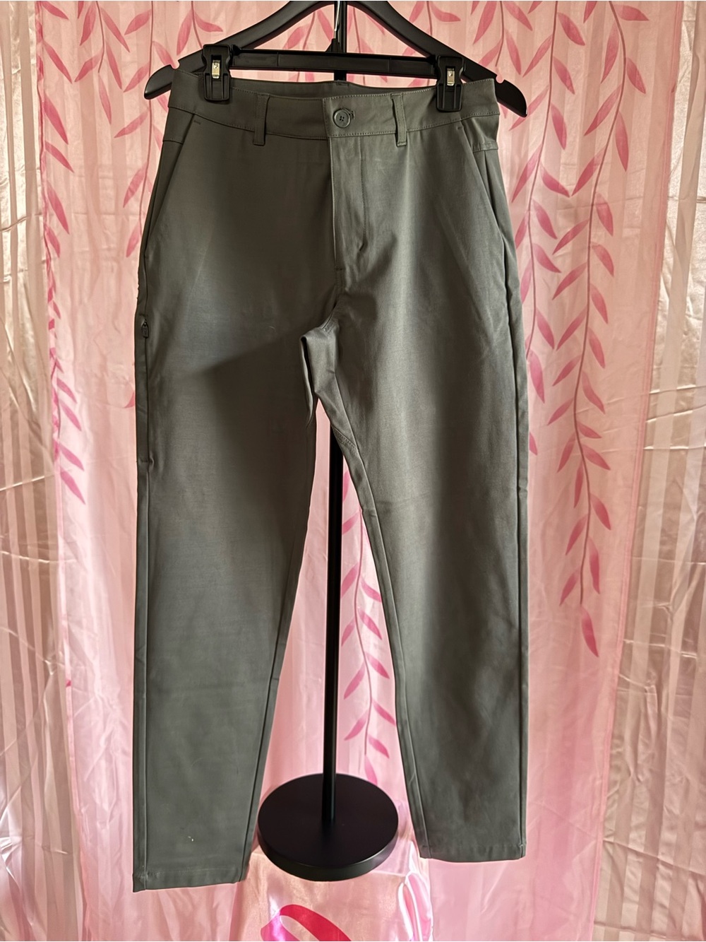Men's BYLT basics  Grey Casual Pants